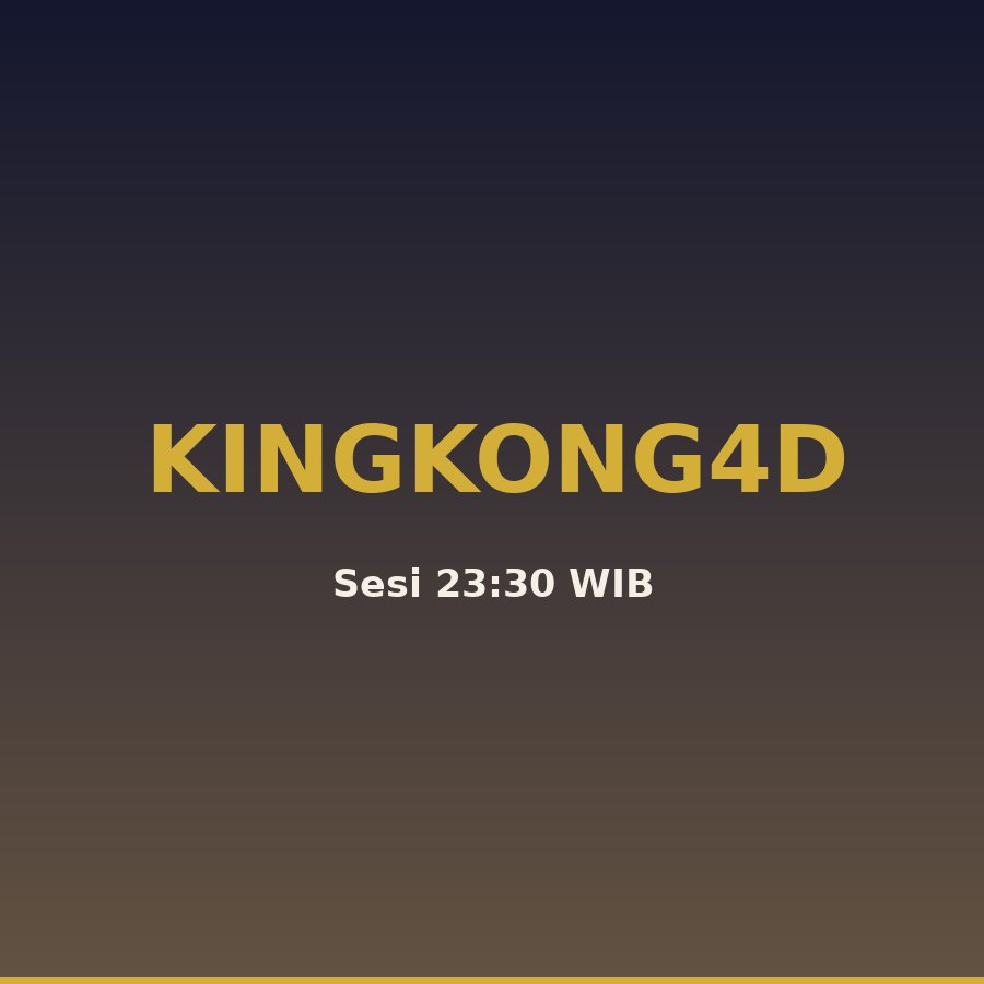 Keluaran Kingkong4d Angka Main 23 Hari Ini 30 September (38239)